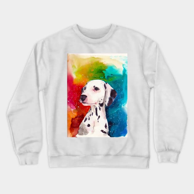 Spots Crewneck Sweatshirt by Liza's Brushes